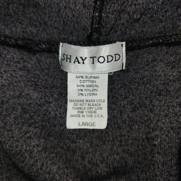 Shay Todd Cotton Hooded Robe - Picture 5 of 5